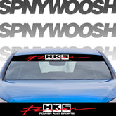 HKS Power and Sports Windshield Banner